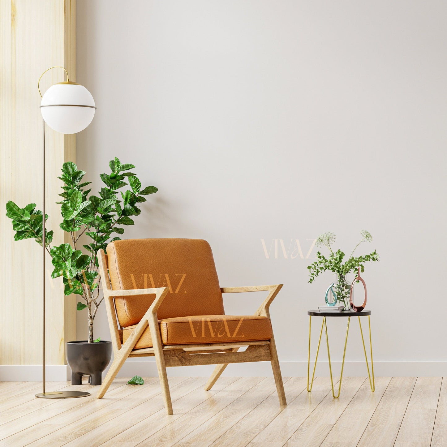 Leather Chair Cushion · Tan by Modoun Home Decor